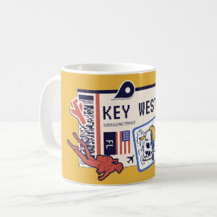 MUG PASSE D'EMBARQUEMENT CLÉ WEST FLORIDA USA