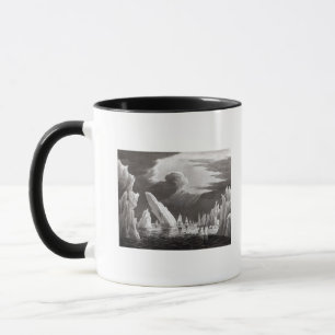 Mug Passez par la glace, gravée par D. Havell