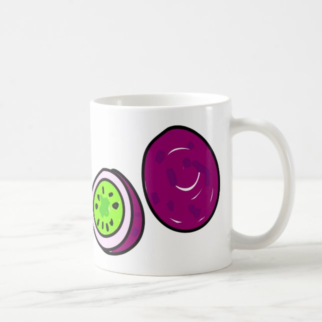Mug passiflore comestible de passiflore (Droite)