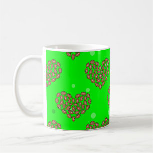 Mug Passion de football américain - Ballons en forme d