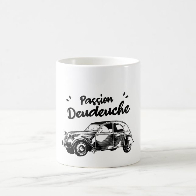 Mug  Passion deudeuche - 2CV (Centre)