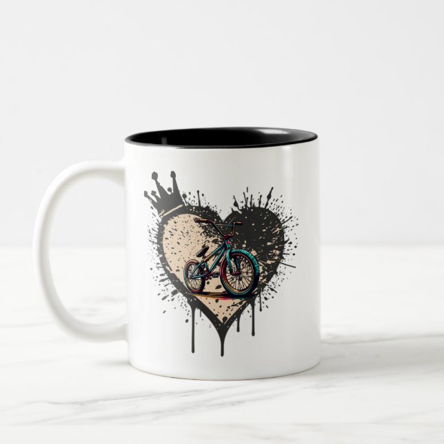 Mug passionné de cyclisme (Gauche)