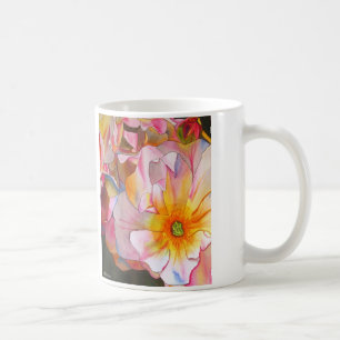 Mug Pastel Cornelia Rose aquarelle peinture