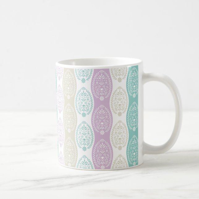 Mug Pastel Easter Egg Motif - Printemps Conception de  (Droite)