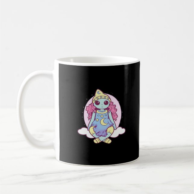 Mug Pastel Goth Whimsigoth Clown Ragdoll (Gauche)