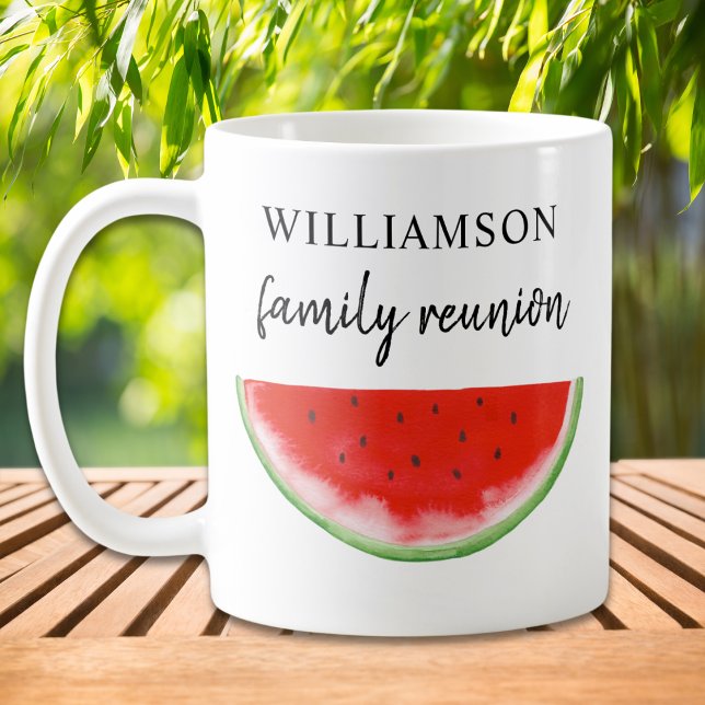 Mug Pastèque de Réunion familiale (Créateur téléchargé)