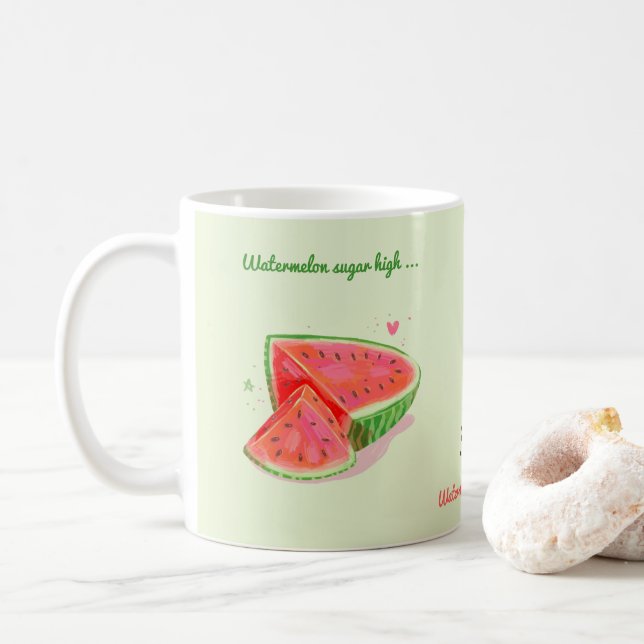Mug - Pastèque Sugar High (Avec donut)