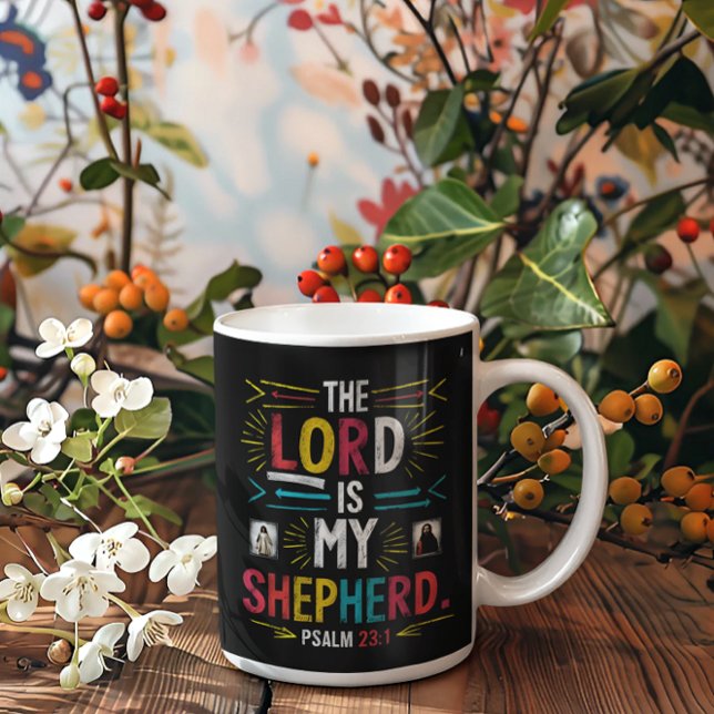 Mug Pasteur divin : Bible Verse Art (Créateur téléchargé)