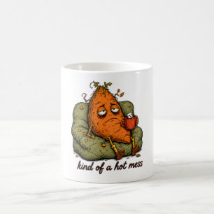 Mug Patate Douce de Thanksgiving Plutôt un Bordel