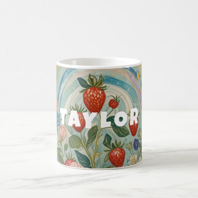 Mug Patch de fraise lunaire (Centre)