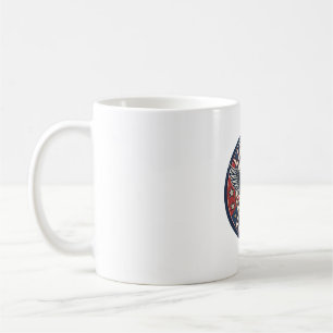 Mug Patch de liberté patriotique Broderie