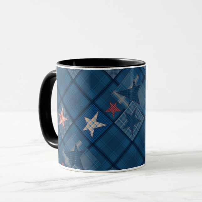 Mug Patchwork denim (Devant gauche)