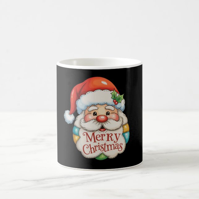 Mug Patchwork Père Noël Joyeux Noël Préppy Noël Noël N (Centre)