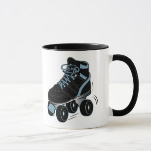 Mug Patin de rouleau dans le noir