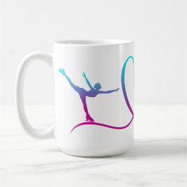 Mug patinage artistique filles "J'aime patiner"