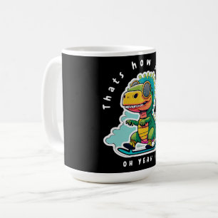 Mug Patinage pour bébés Dinosaures C'est comme ça qu