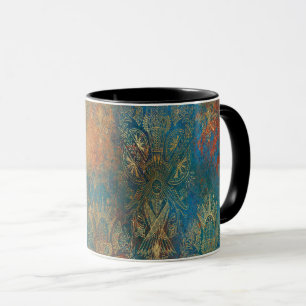 Mug Patine de cuivre sarcelle    