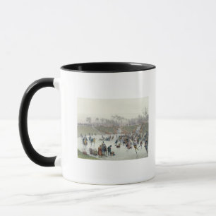 Mug Patineurs sur le lac au Bois de Boulogne