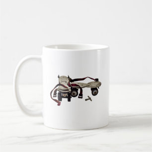 Mug Patins à rouleaux métalliques avec clé