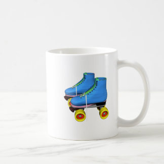 Mug Patins de rouleau bleus