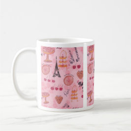Mug Pâtisseries roses de Paris