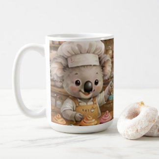 Mug Pâtissiers Koalas Créant de Délicieux Cupcakes et