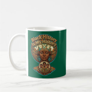 Mug Patrimoine africain L'histoire des Noirs est mon h