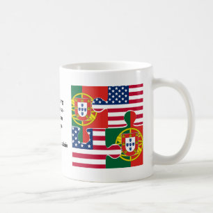 MUG PATRIMOINE AMÉRICAIN PORTUGAIS SUR MESURE 