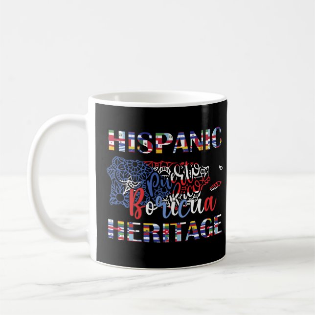 Mug Patrimoine hispanique Boricua (Gauche)