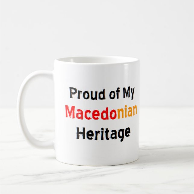 Mug patrimoine macédonien (Gauche)