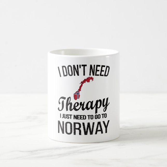 Mug Patrimoine norvégien Norvège Racines drapeau norvé (Centre)