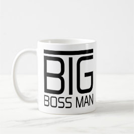 Mug Patron drôle de Bossman d'homme de patron le grand