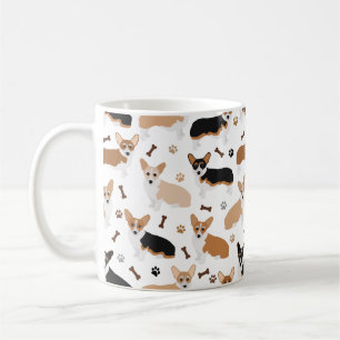 Mug Patrouilles et os de Chiens de Corgi