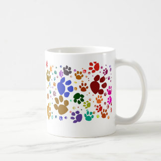 Mug pattes colorées de chat