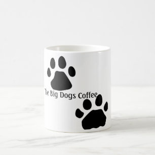 Mug Pattes de chien, le grand café de chiens