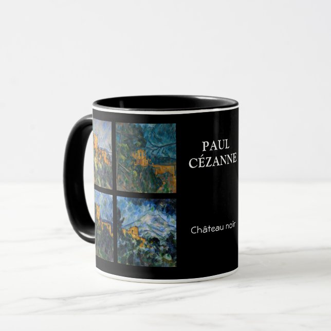 Mug Paul Cezanne - Château Noir Sélection de chefs-d'o (Devant gauche)