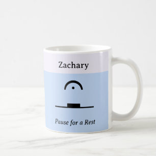 Mug Pause pour un repos Humoristique amusant musique d