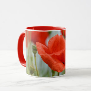 Mug Pavot rouge