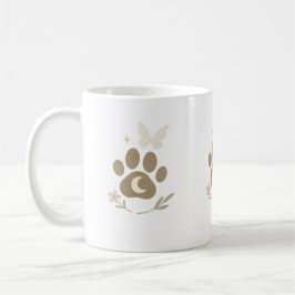Mug Paw Mémorial avec Lune & Papillon - Sympathie