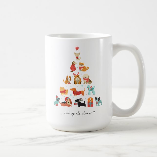 Mug Paw-some Christmas Tree - Un jour férié à la traîn (Droite)