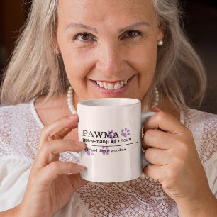 Mug Pawma - Définition Personnalisable - Doggie Grandm