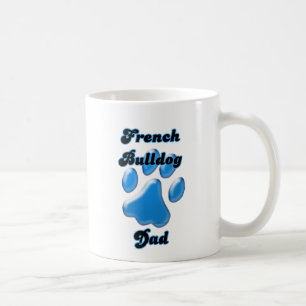 Mug Pawprint bleu papa