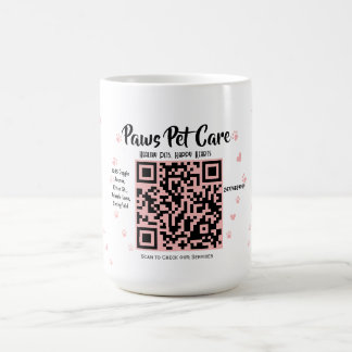 Mug Paws Pet Care Enseigne de magasin pour animaux Cod