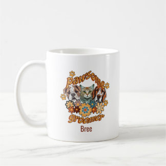 Mug Pawsome Groomer Musique personnalisée