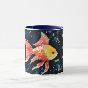 Mug Pays des rêves de poissons, perfection de l'aquari