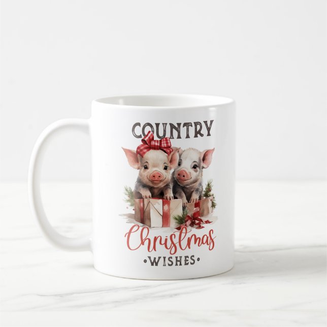 Mug Pays voeux de Noël (Gauche)