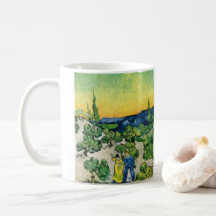 Mug Paysage avec couple en promenade de Vincent van Go