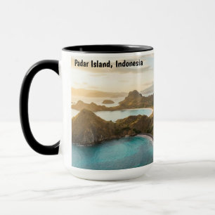 Mug Paysage de coucher de soleil de l'île de Padar Toi