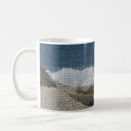 Mug Paysage de la côte du Pacifique Photo Plage Vagues