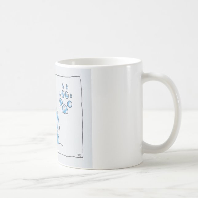 Mug PAYSAGE de PATTE du LOUP UN de CIEL par Ruth I. (Droite)